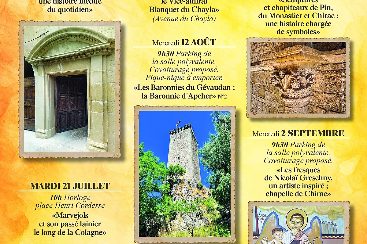 LES FRESQUES DE NICOLAI GRESCHNY, UN ARTISTE INSPIRÉ ; CHAPELLE DE CHIRAC