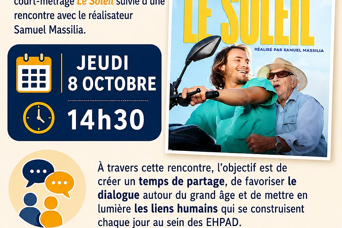 Projection et débat à la maison de retraite Le Félibrige