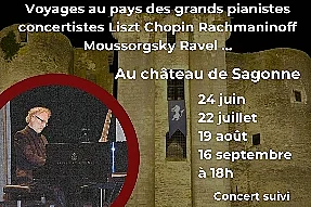 Mercredis pianistiques du château de Sagonne