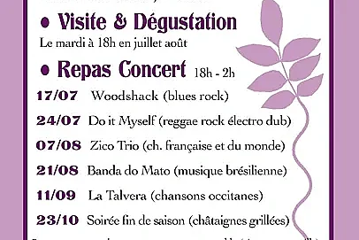 Concert repas "La Talvera"