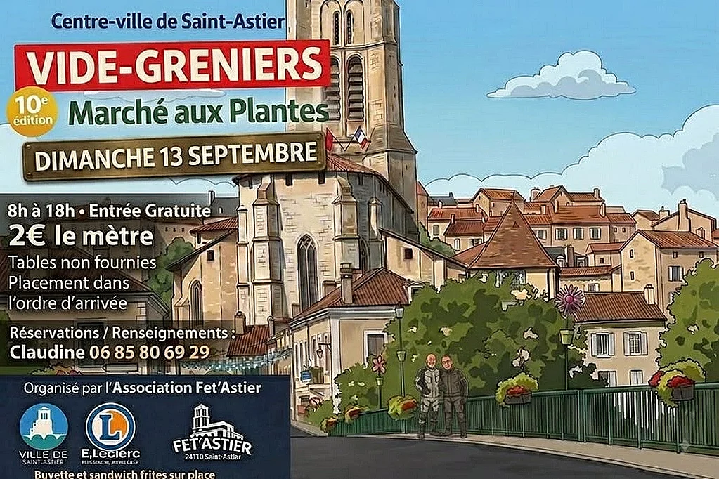 Vide-grenier et marché aux plantes