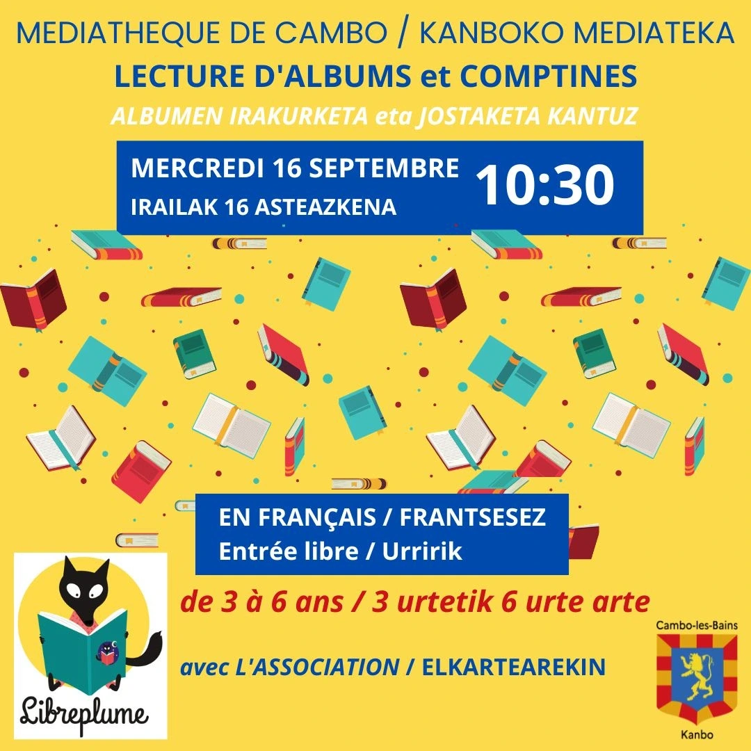 Lecture d’albums et comptines en français