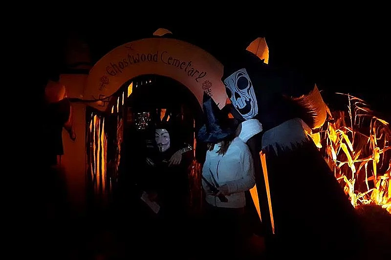 Labyrinthe nocturne spécial Halloween
