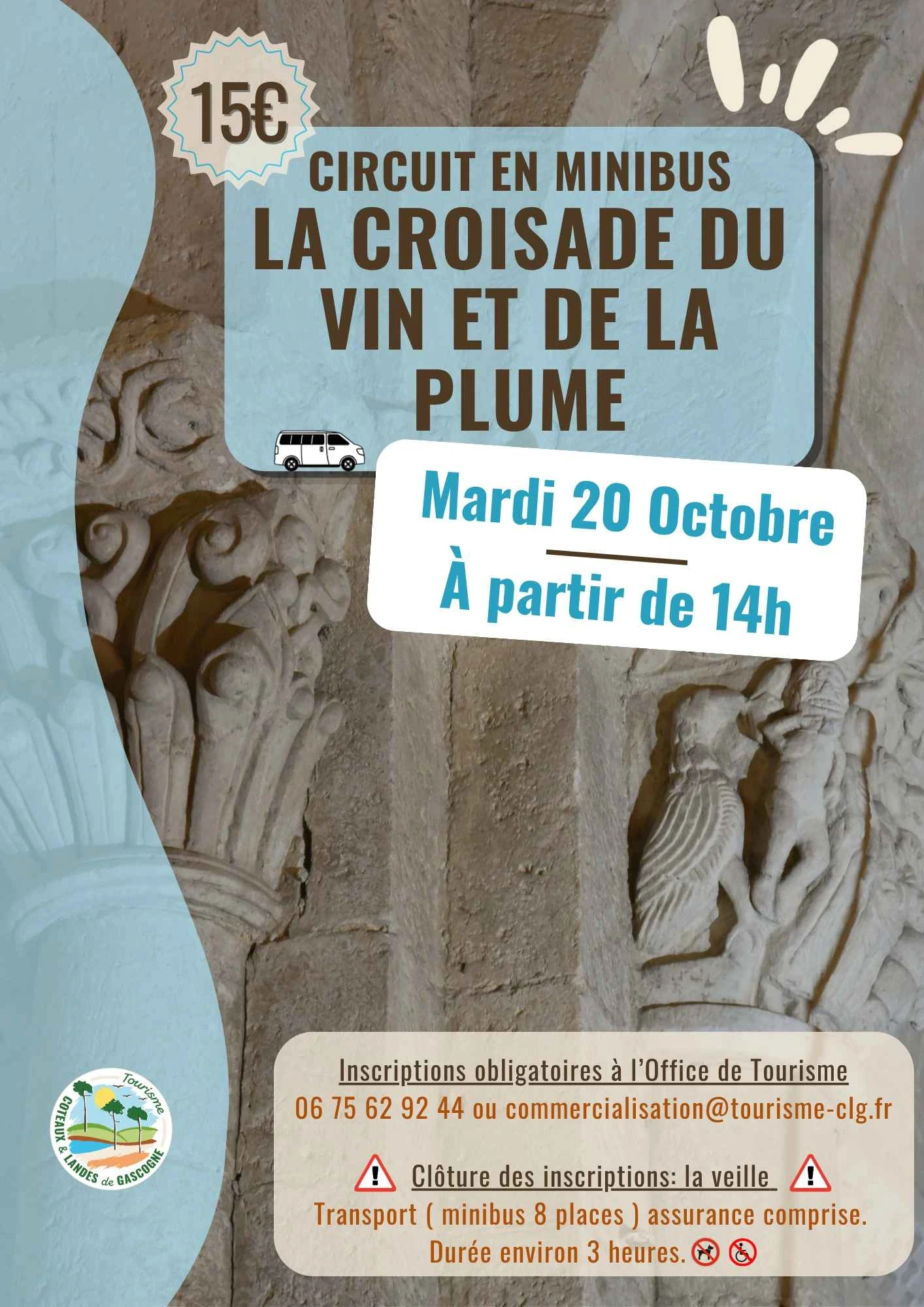 Mini-Circuit : La Croisade du Vin et de la Plume