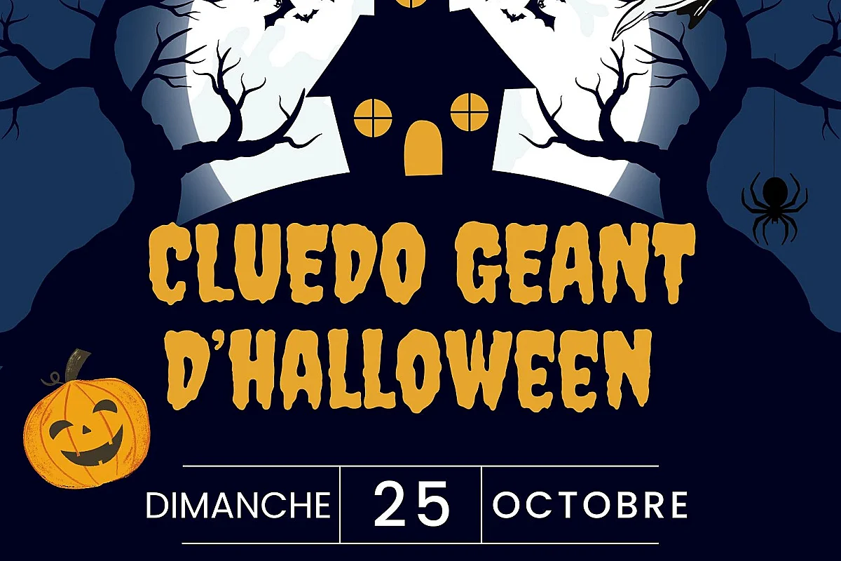 Cluedo Géant Spécial HALLOWEEN