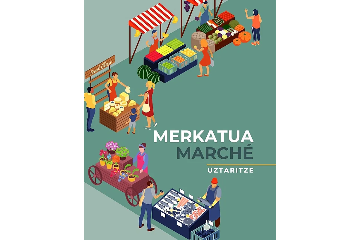 Marché aux produits locaux