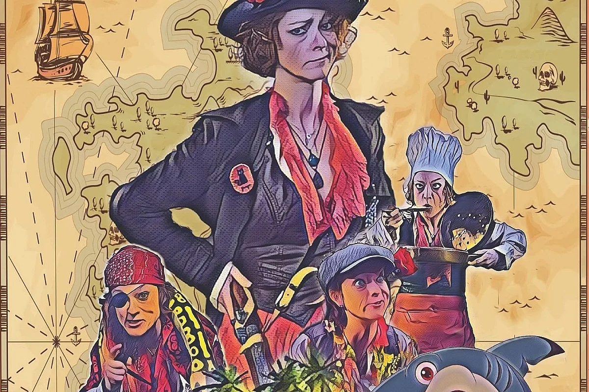 Ambre la rouge et l'île mystérieuse