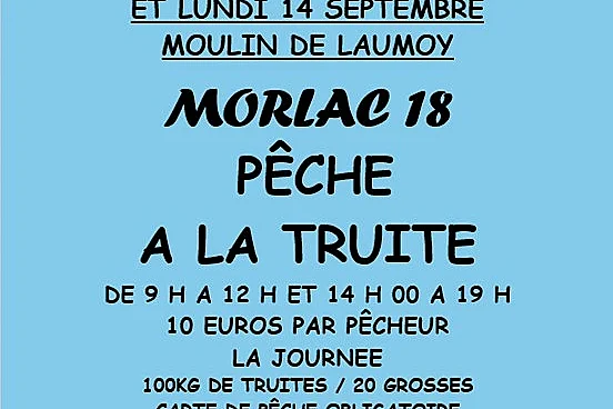 Pêche à la truite et brocante