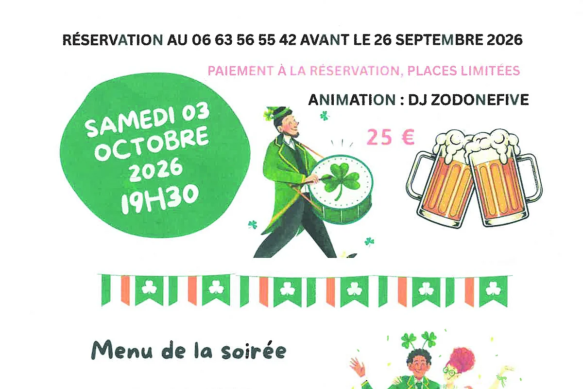 Soirée Irlandaise