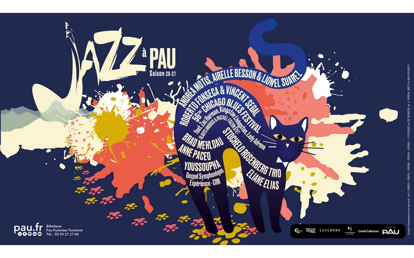 Saison de "Jazz à Pau" 2026/2027