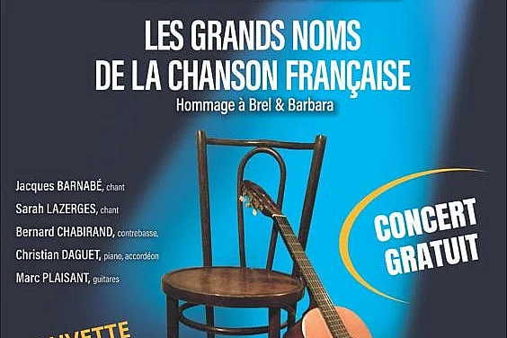 Concert Univers Brassens