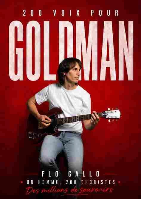 Concert 200 voix pour Goldman