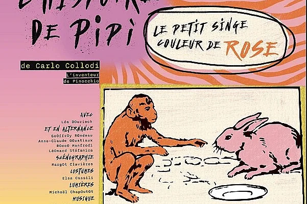 L’Histoire de Pipì, le petit singe couleur de rose