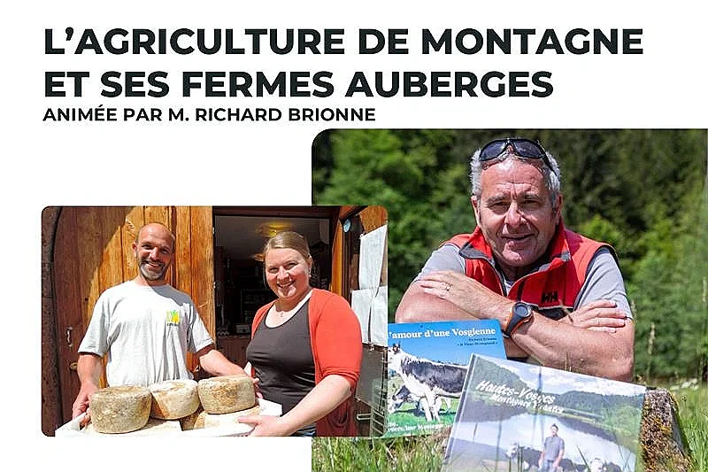 Conférence - L'agriculture de montagne et ses fermes-auberges
