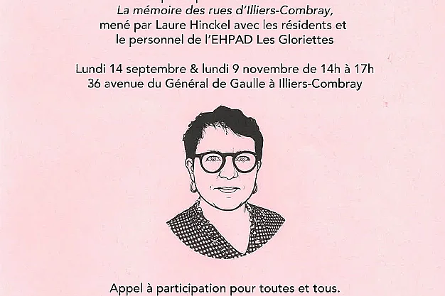 Atelier d'écriture "La mémoire des rues d'Illiers-Combray" par Laure Hinckel