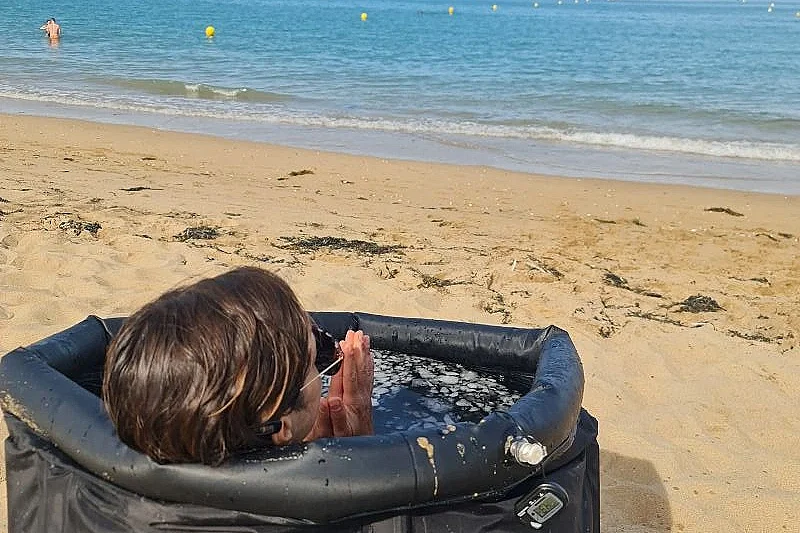 Initiation au bain glacé