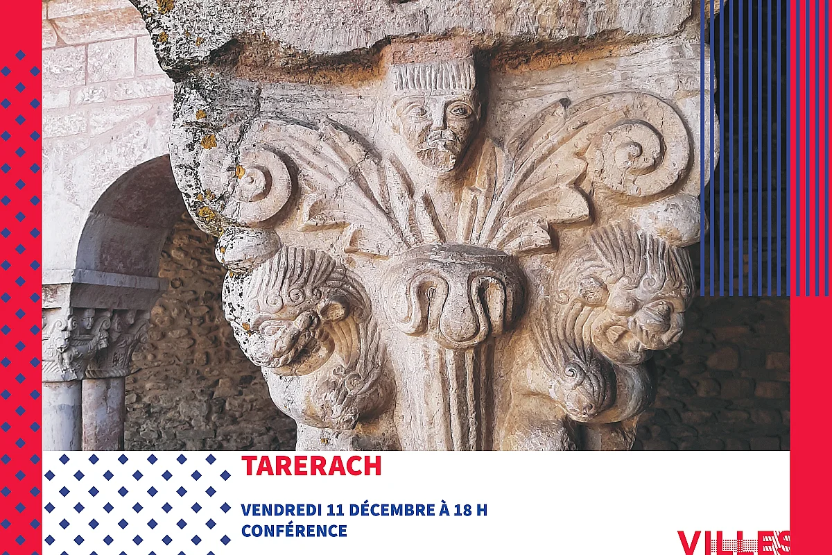 RENDEZ-VOUS DU PAYS D'ART ET D'HISTOIRE CONFÉRENCE - DEUX MAINS, DEUX PIERRES : ENQUÊTE SUR LES ATELIERS DE SCULPTEURS ROMANS EN ROUSSILLON