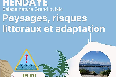 Paysages, risques littoraux et adaptation - Estuaire de la Bidassoa