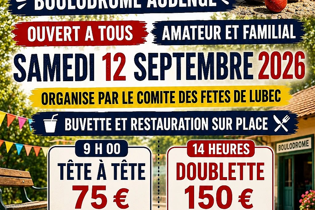 Concours de pétanque