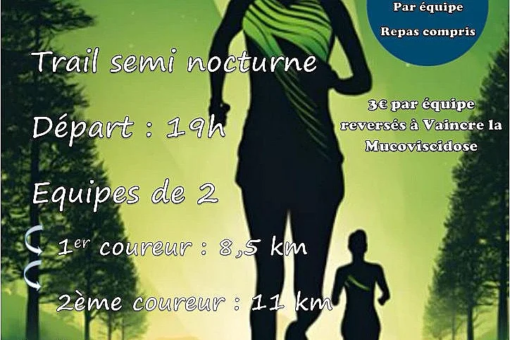 Trail semi-nocturne en relais