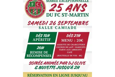 Les 25 ans du FC ST-MARTIN DE SEIGNANX