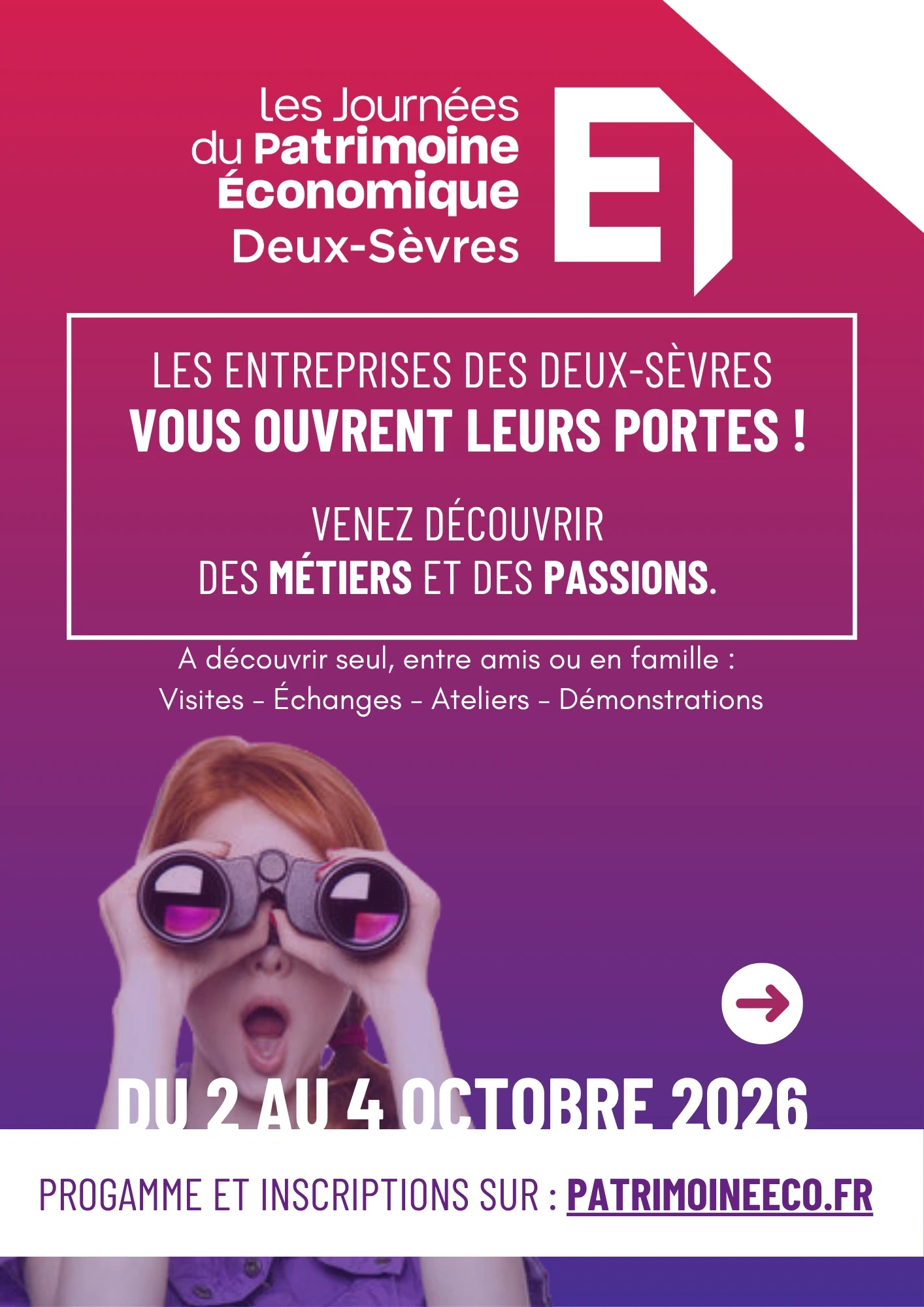 Journées du Patrimoine Economique :  Envie Deux-Sèvres