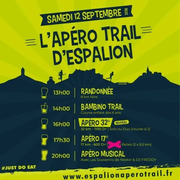 Apéro Trail d'Espalion - COMPLET !