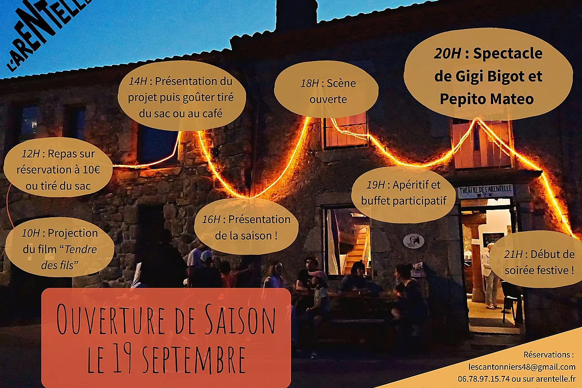 OUVERTURE DE LA SAISON À L'ARENTELLE