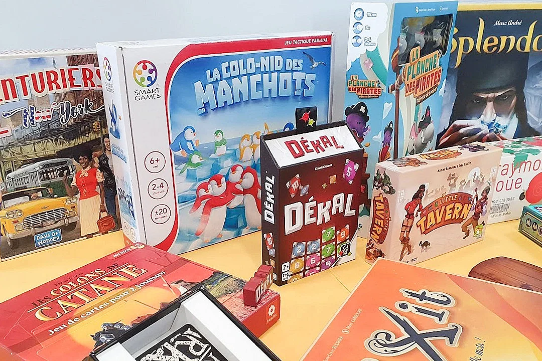 Jeux sur place : jeux de société