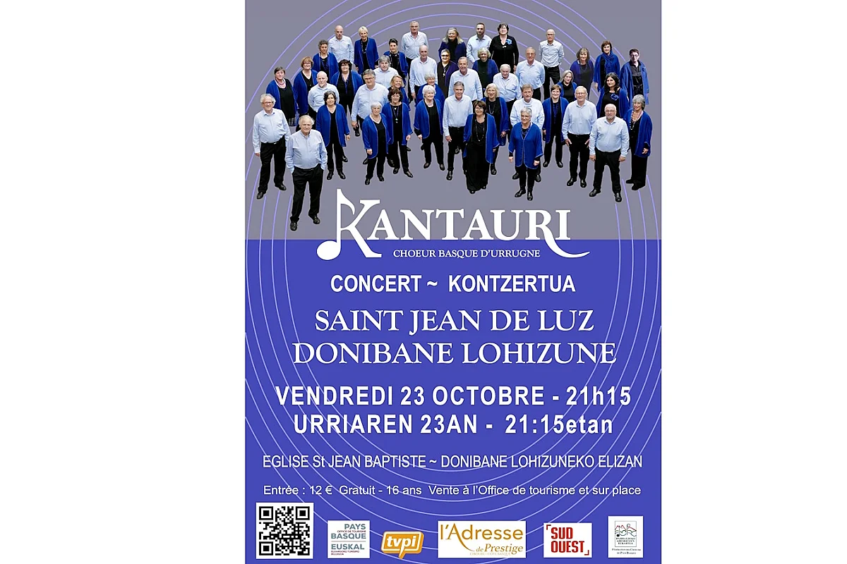 Concert de la chorale Kantauri