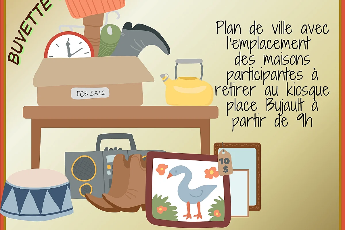 Vide grenier au fil des rues