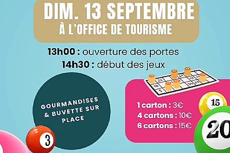 Loto organisé par Bourbonn'Éco.