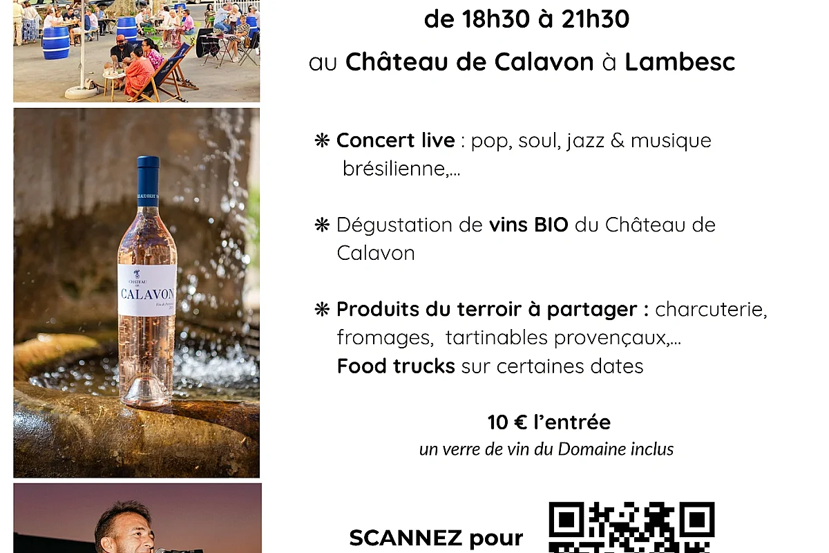 Afterwork piano au château de Calavon