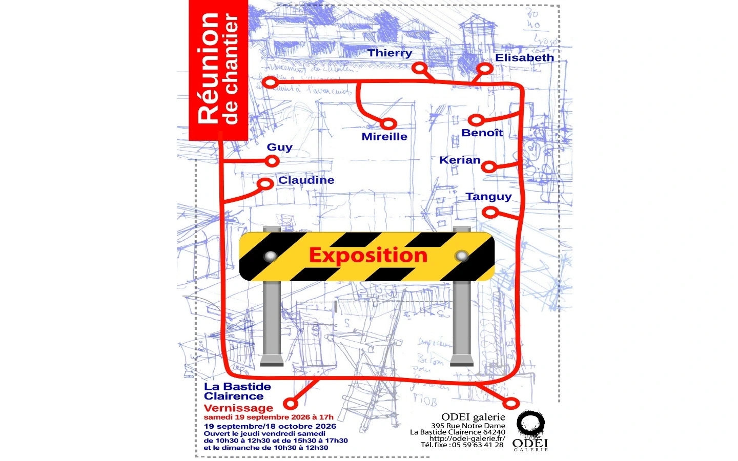 Journées du patrimoine : Exposition " Réunion de chantier "