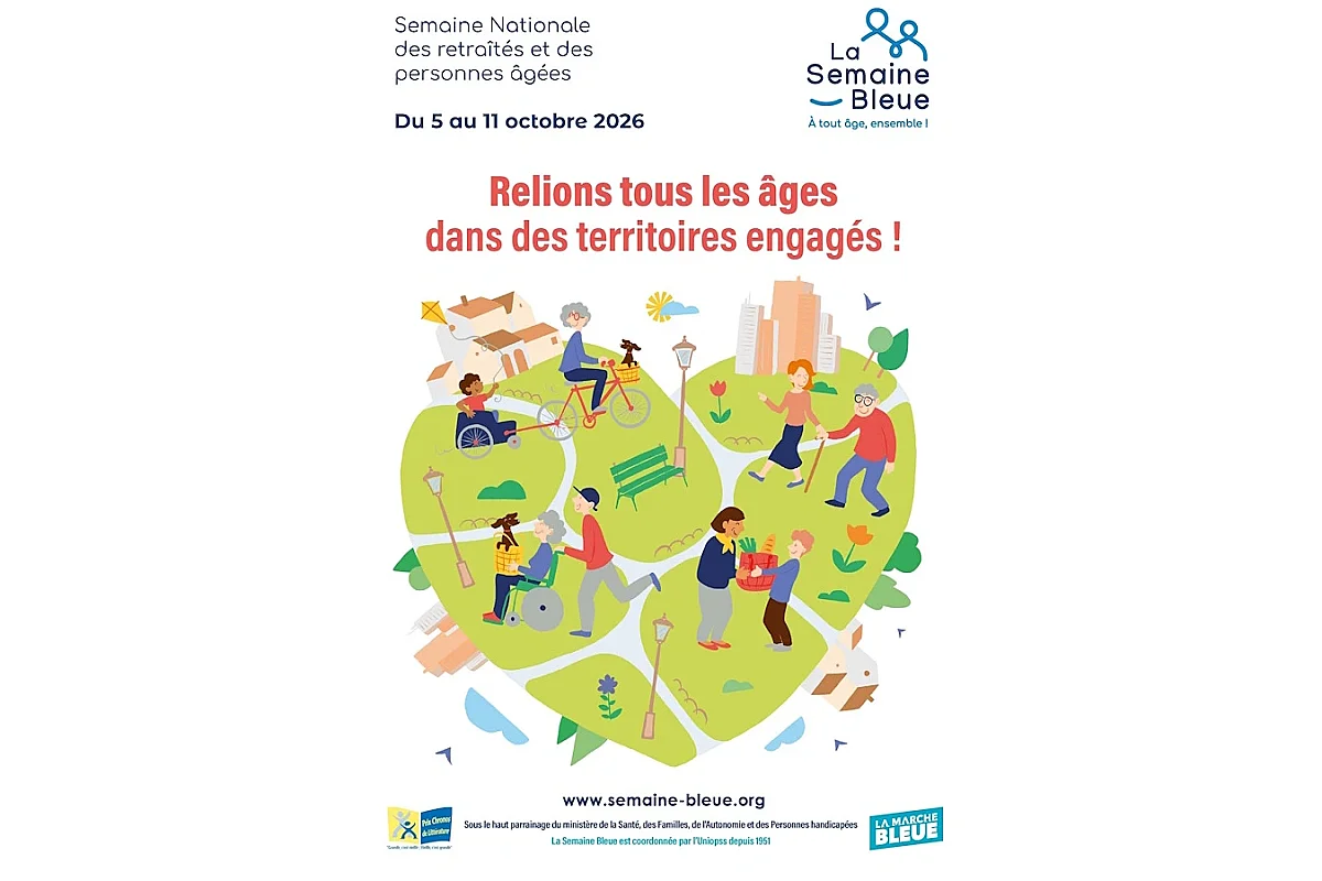 La semaine bleue : marche bleue