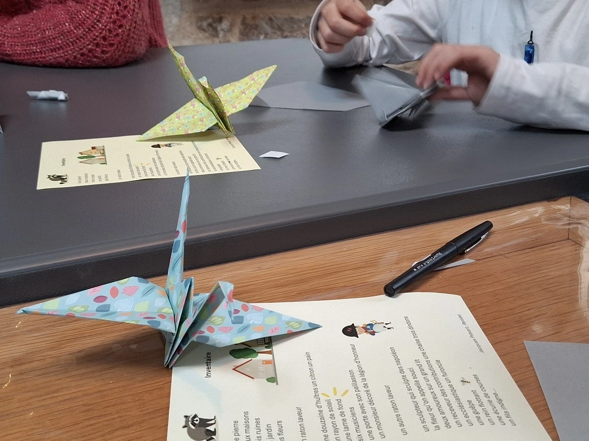 Atelier créatif "Animaux de papier" - Maison Jacques Prévert