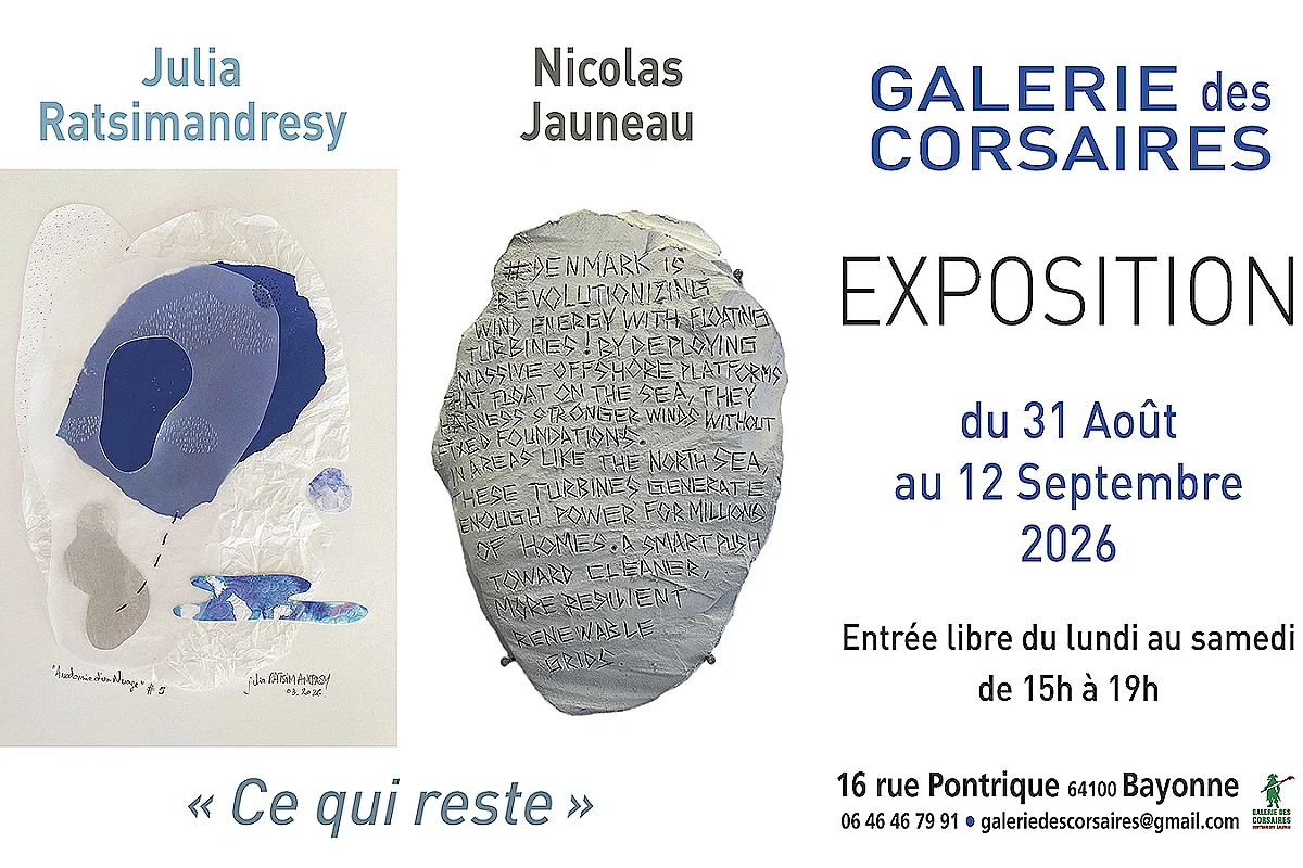 « Ce qui reste » Julia Ratsimandresy et Nicolas Jauneau