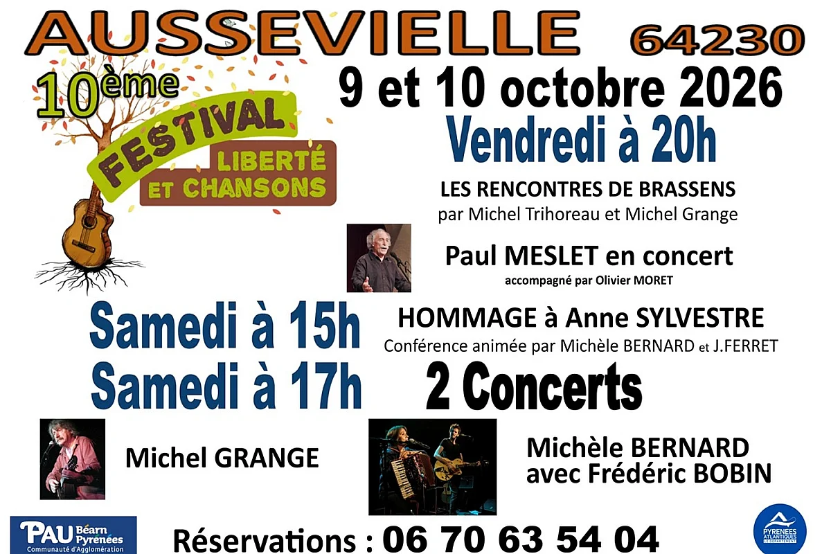 10ème festival Liberté et Chansons