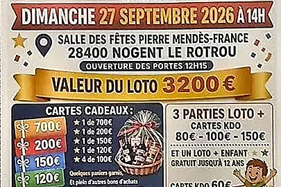 Loto - Association Nogent Accordéon