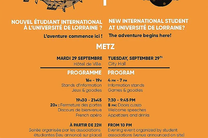 Welcome Day des étudiants internationaux