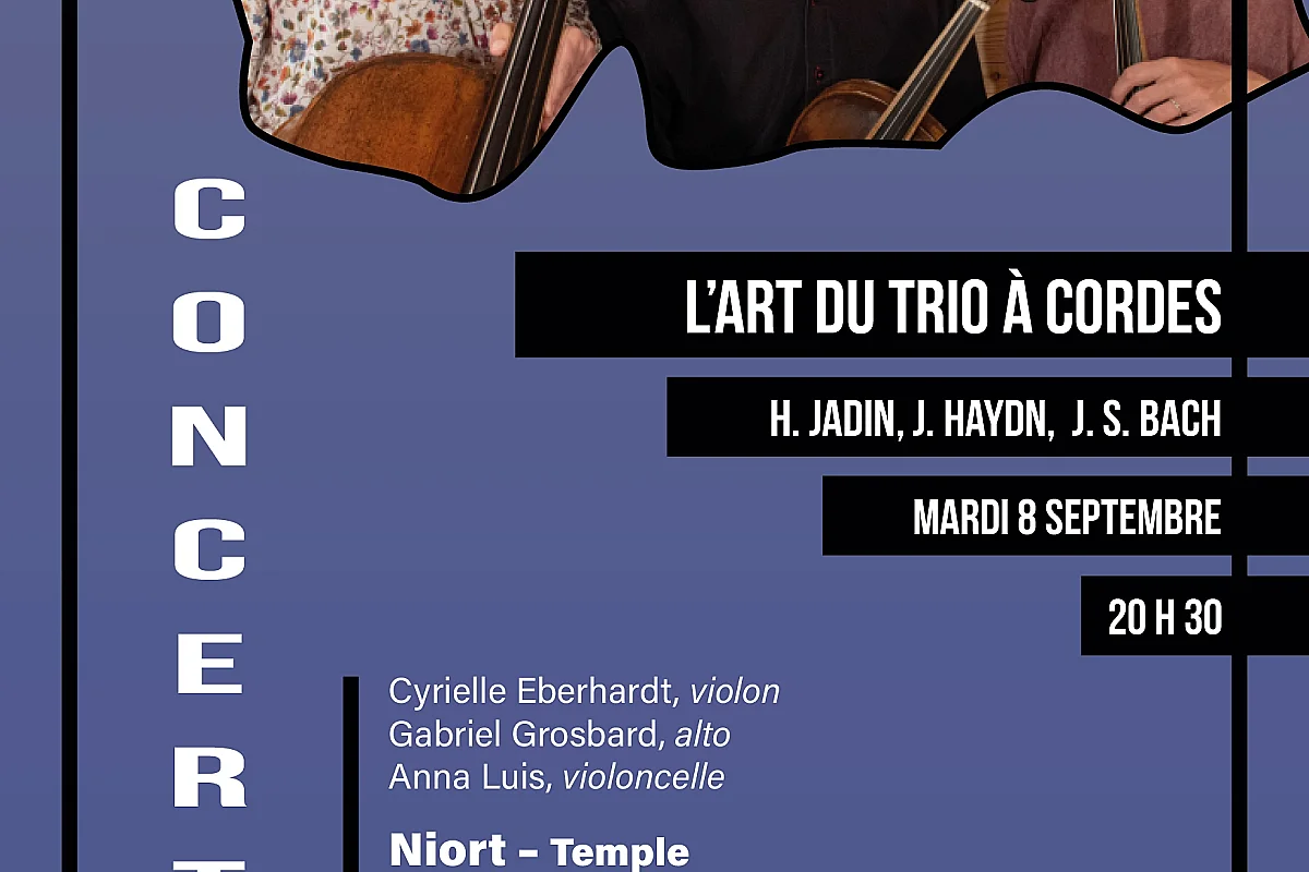 L'art du trio à cordes à Niort