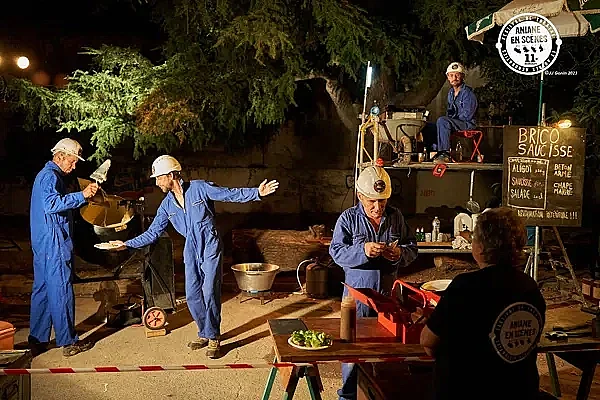 Repas spectacle « Brico Saucisse »