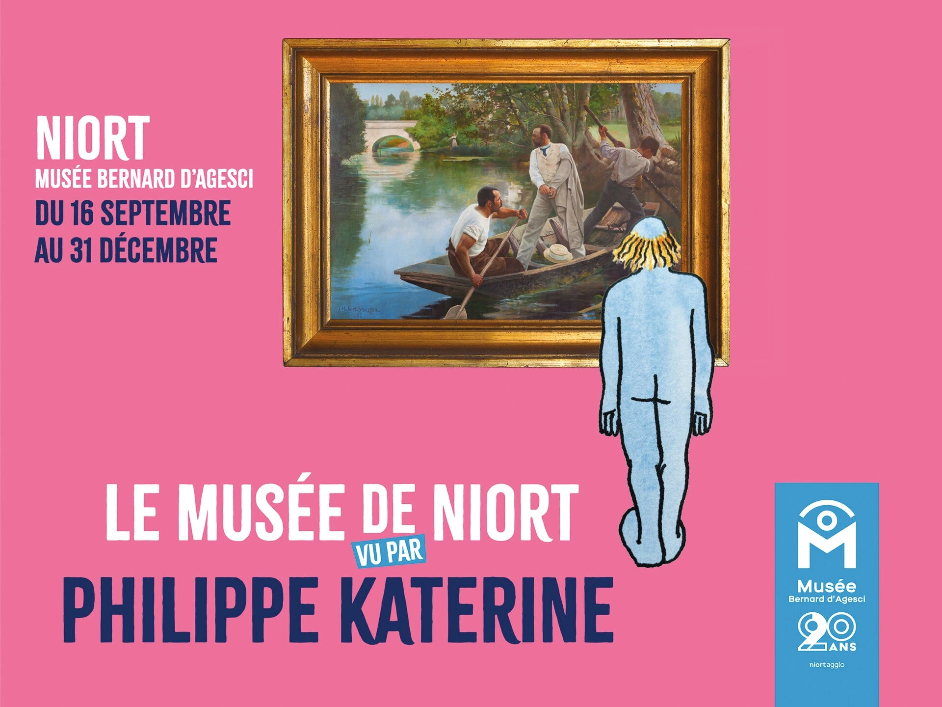 Le musée de Niort vu par Philippe Katerine
