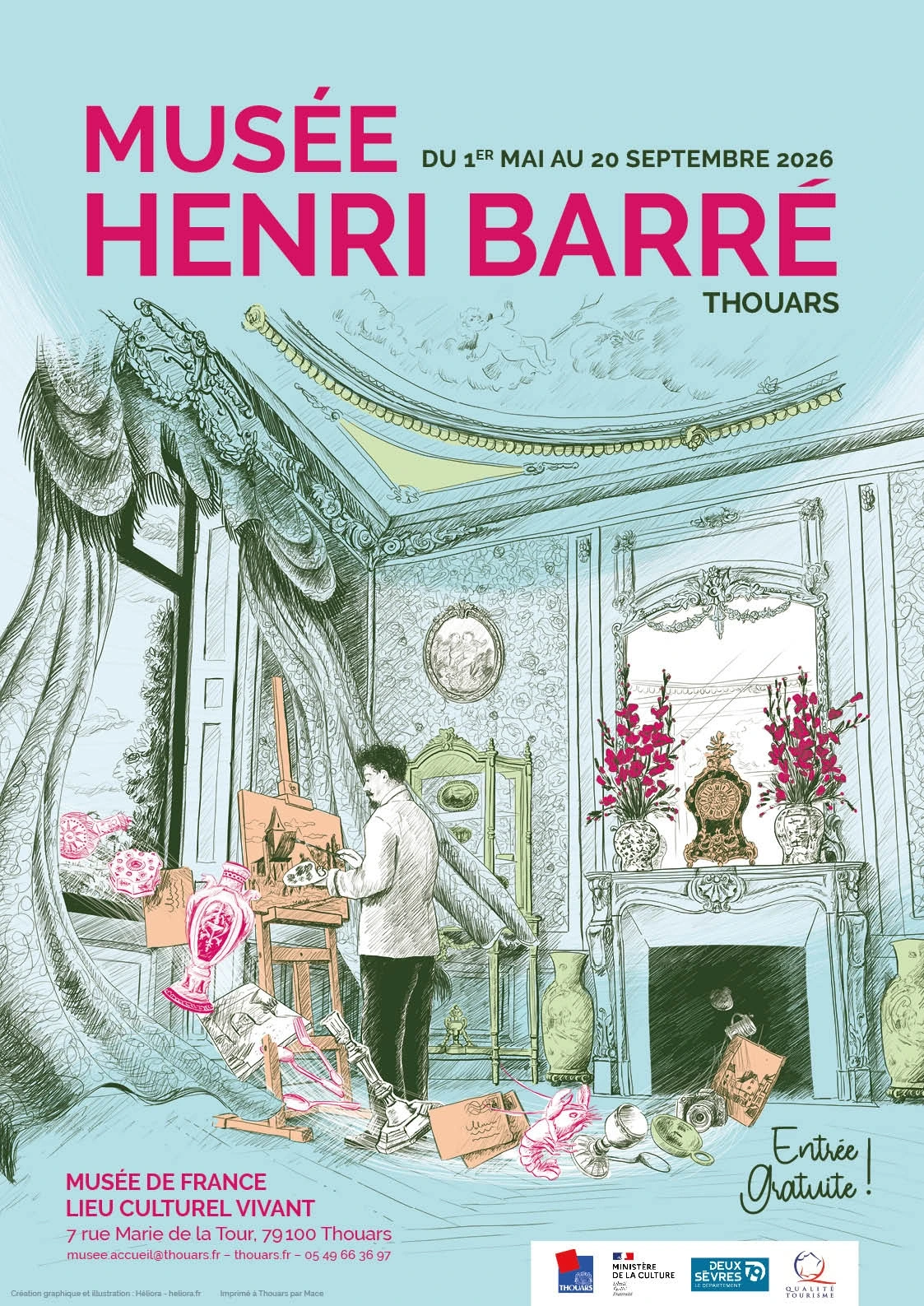 Les Journées européennes du patrimoine au Musée Henri Barré