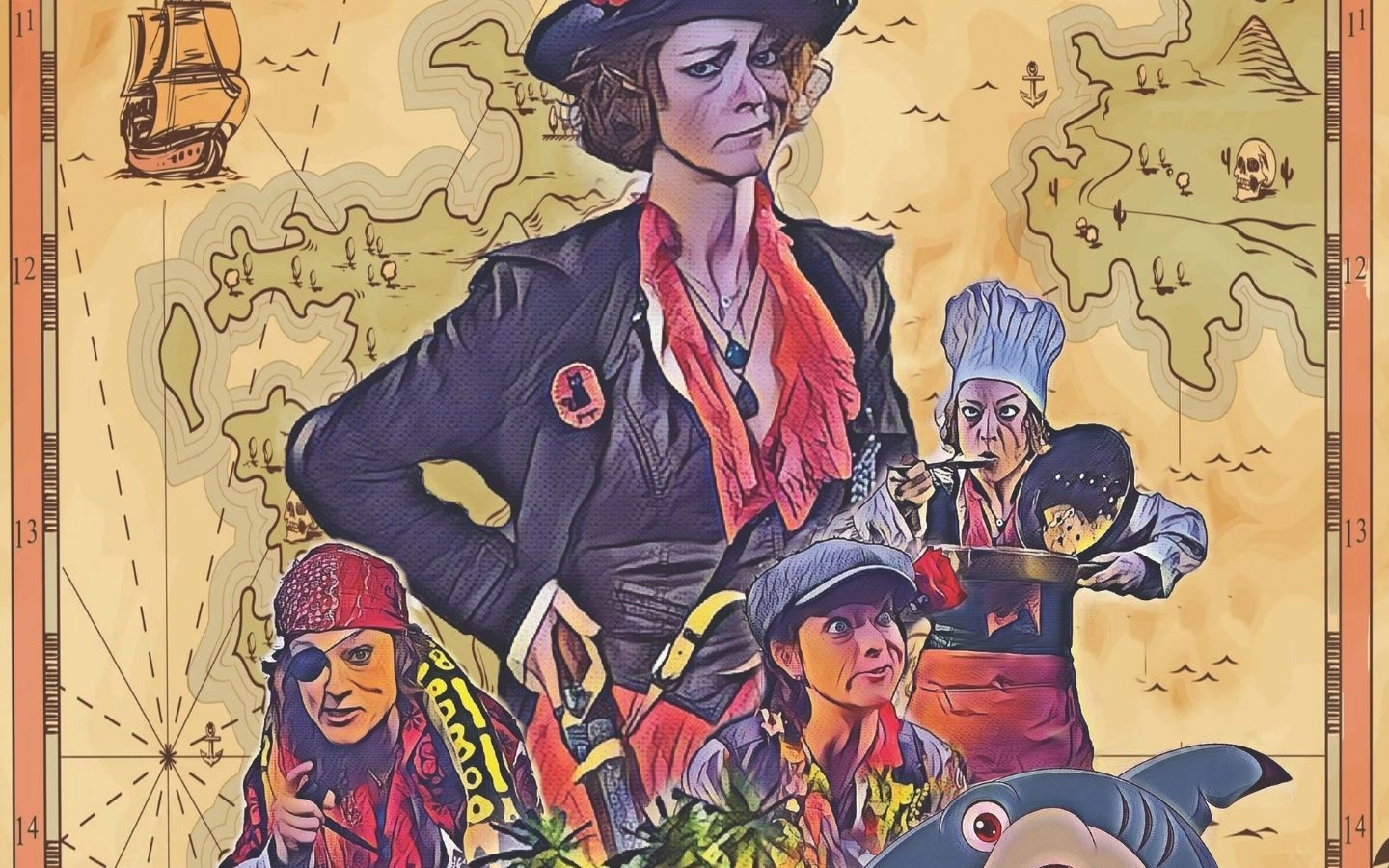Ambre la rouge et l'île mystérieuse