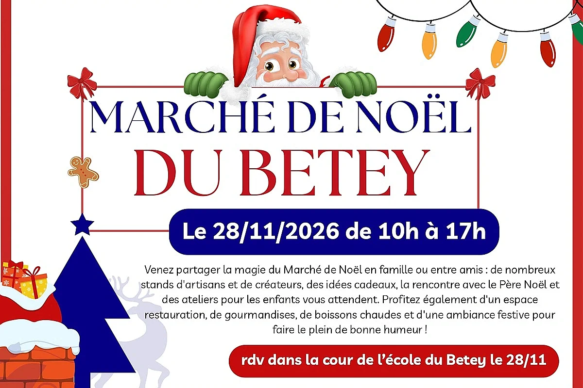 Marché de Noël à l'école du Bétey