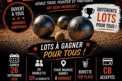 Concours de pétanque