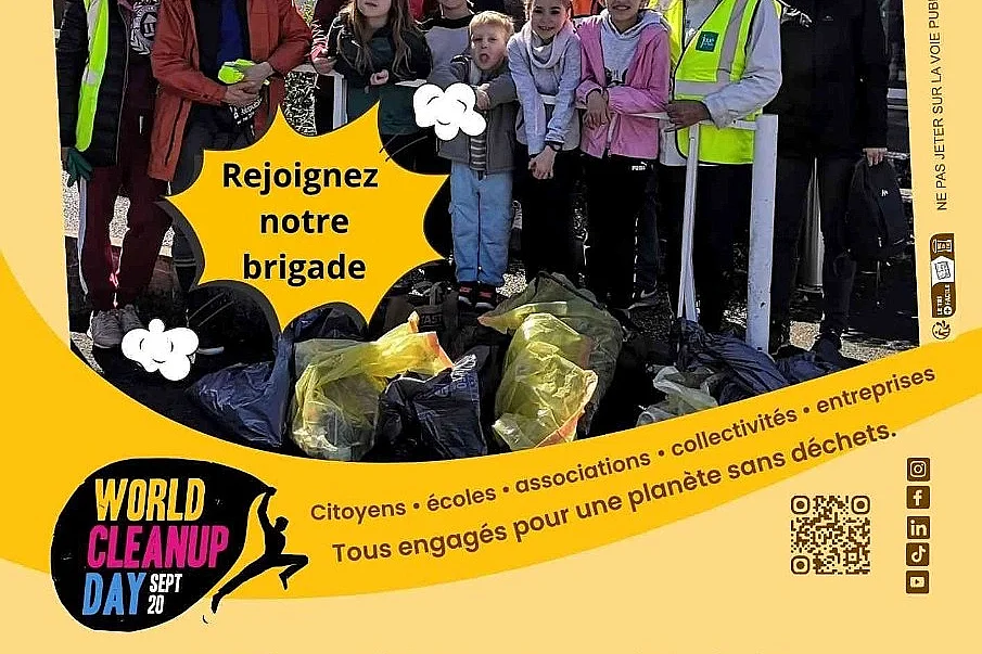 World Cleanup Day : quartier Alouette