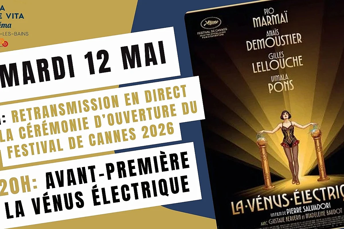 Cérémonie d'ouverture du 79ème Festival de Cannes au cinéma La Dolce Vita