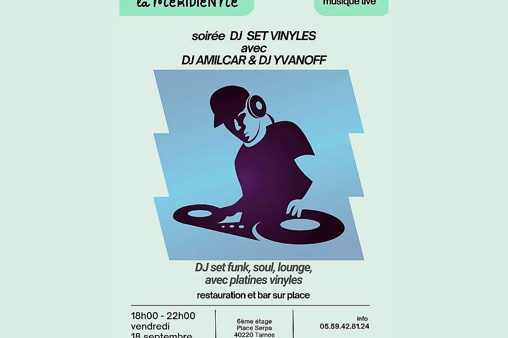 Soirée DJ set vinyles